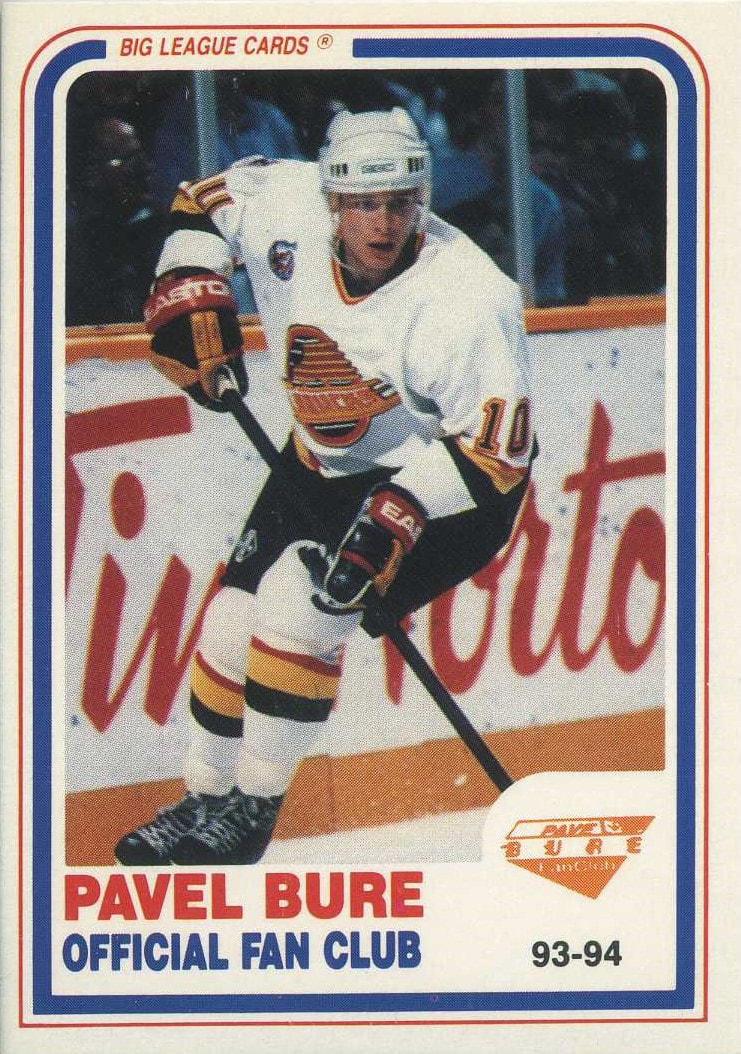 1993-94 Pavel Bure Fan Club #NNO