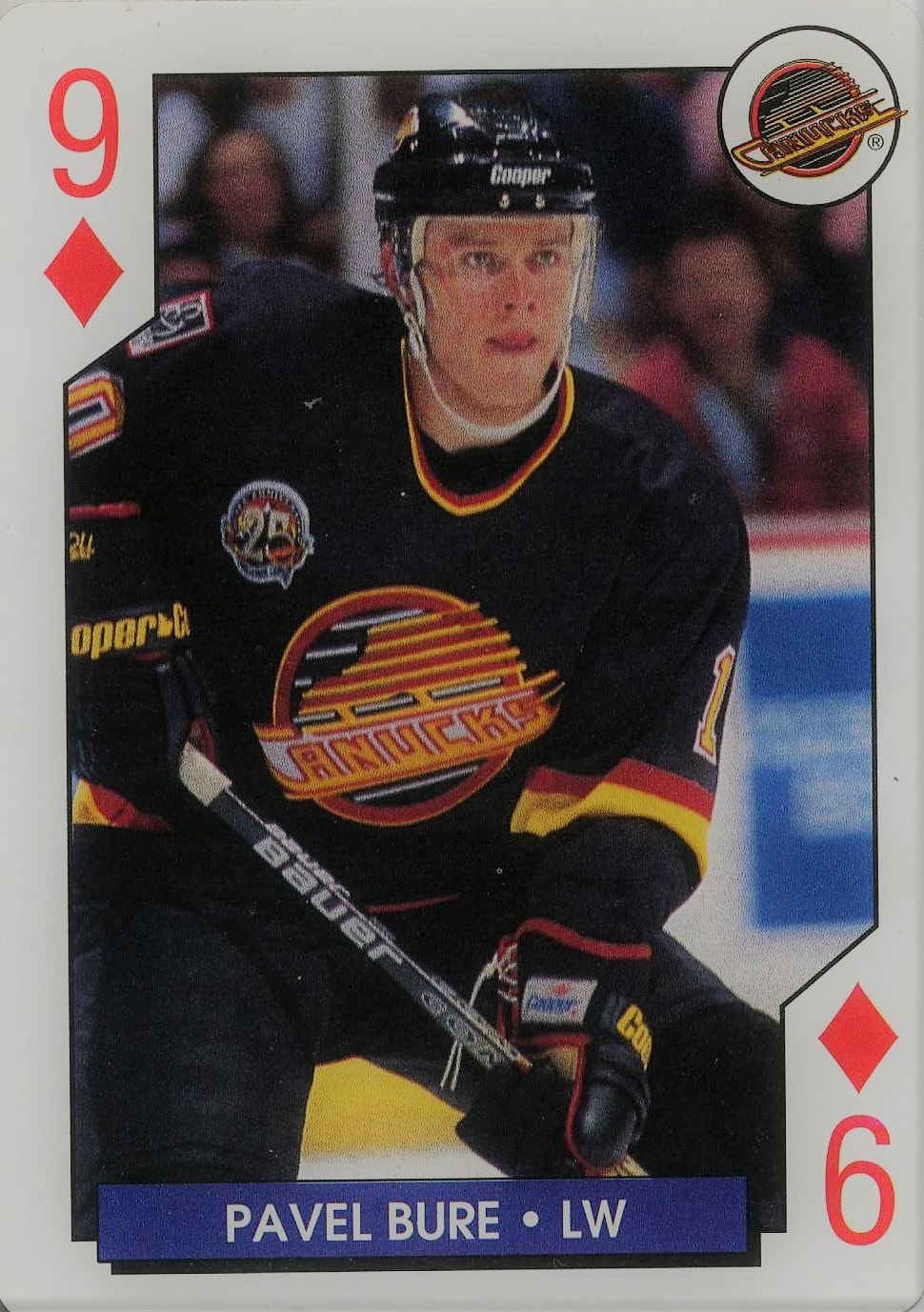 1995-96 NHL Aces Playing Cards #9D