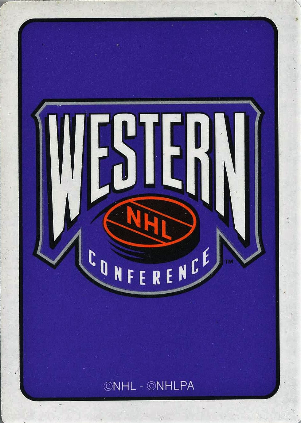 1995-96 Hoyle Western Playing Cards #AD