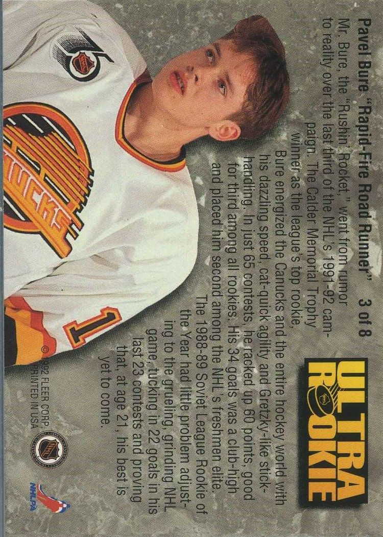 1992-93 Ultra Rookies #3